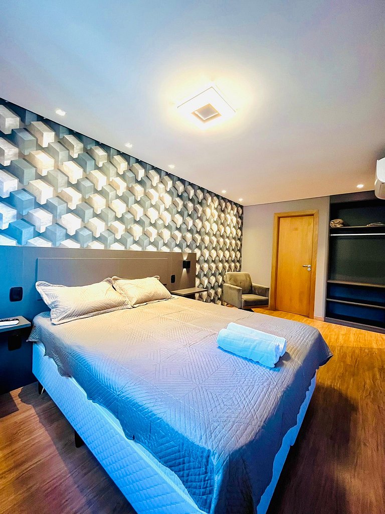 Apartamento de 2 quartos, 1 suíte, centro Gramado