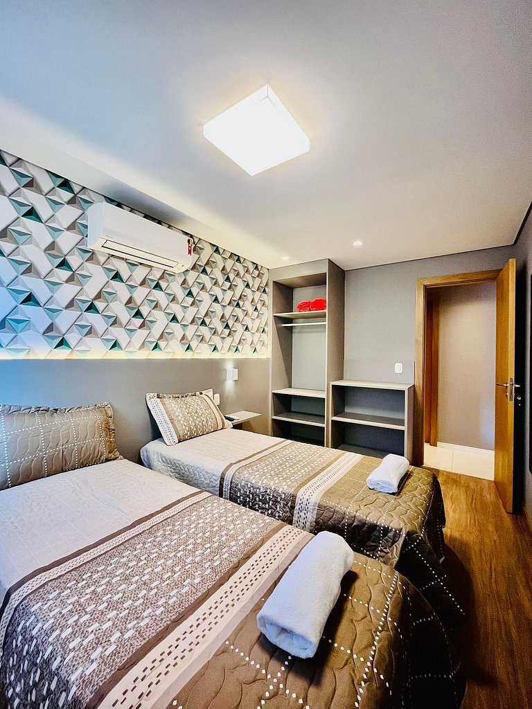 Apartamento de 2 quartos, 1 suíte, centro Gramado