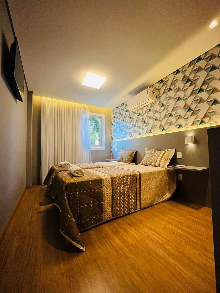 Apartamento de 2 quartos, 1 suíte, centro Gramado