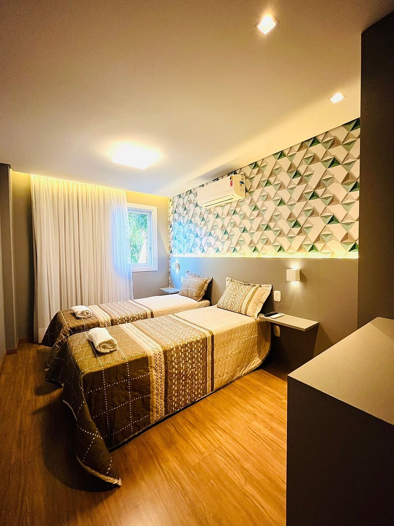 Apartamento de 2 quartos, 1 suíte, centro Gramado