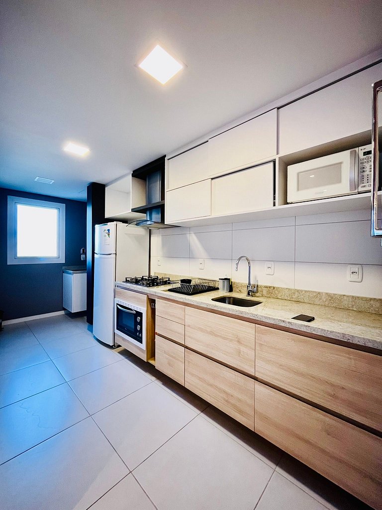 Apartamento de 2 quartos, 1 suíte, centro Gramado
