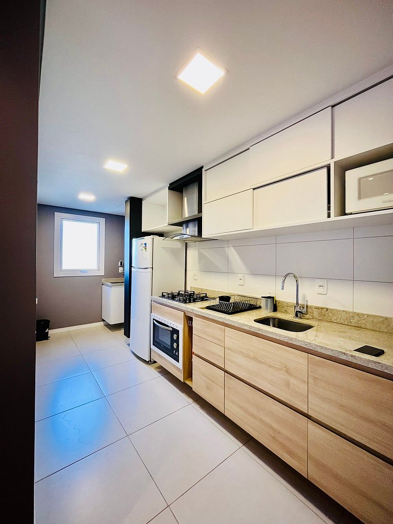 Apartamento de 2 quartos, 1 suíte, centro Gramado