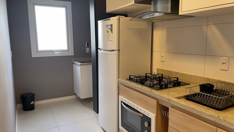Apartamento de 2 quartos, 1 suíte, centro Gramado