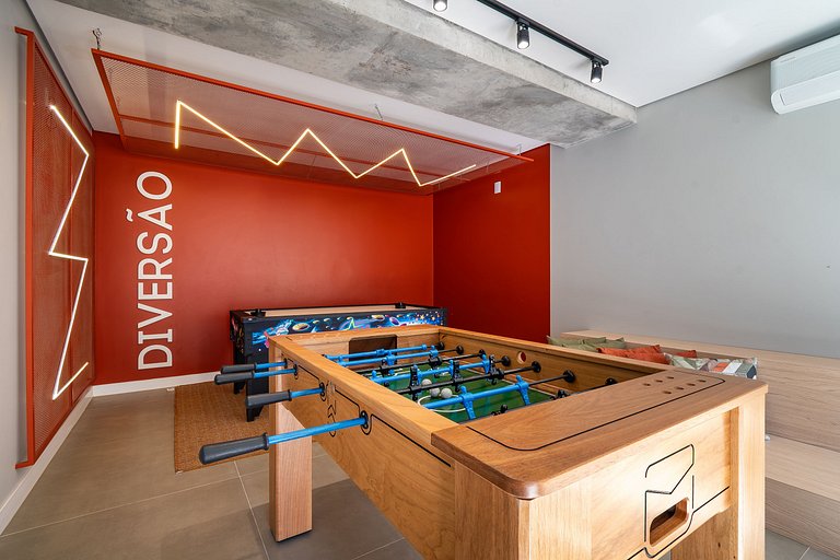 Lume | Piscina aquecida- 1km da Rua Corberta